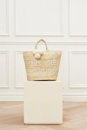 Fashion Bridal raffia tote Accessories