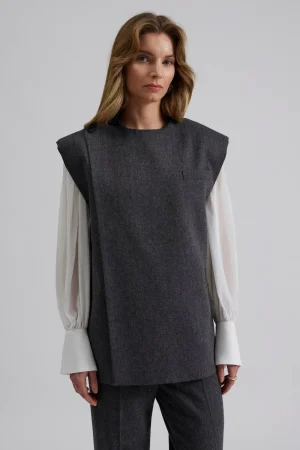 Cheap Mary vest Tops | Blazers & Suits