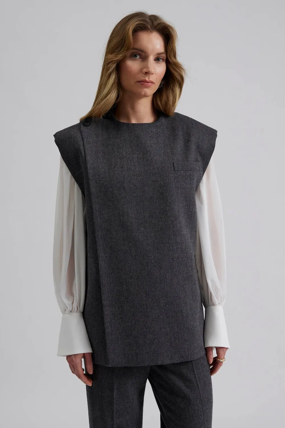 Cheap Mary vest Tops | Blazers & Suits